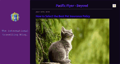 Desktop Screenshot of pacificflyer.com.au